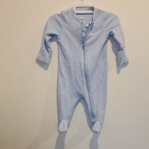 Nike Light Blue Baby Footie